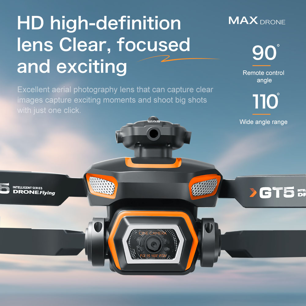 OriginalGT5 Mini Drone 4K HD d - Drone Camera Wide Angle review and price