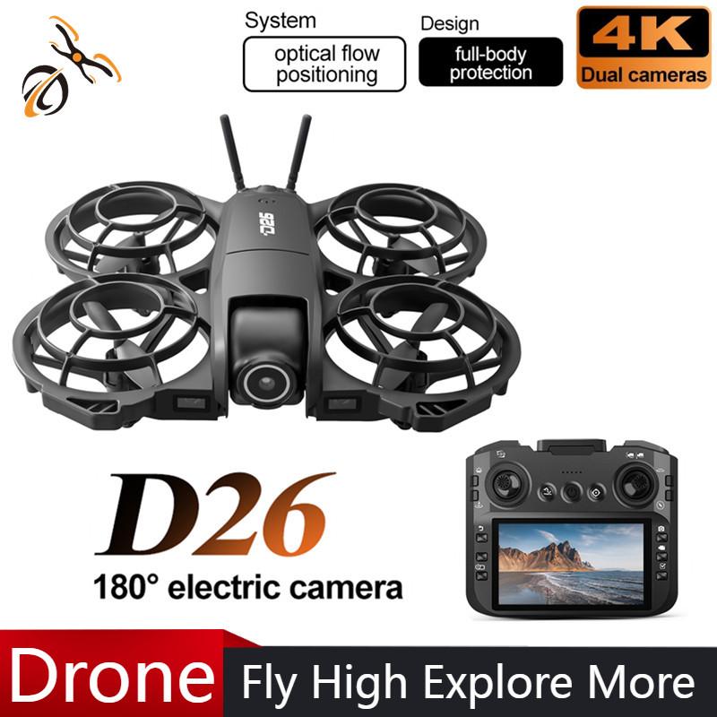 D26 Drone 4K Aerial HD 180° Ca - Drone Camera Night Vision review and price