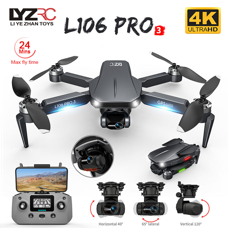L106 Pro 3 Drone 5G WIFI FPV F - Drone Camera Professional review and price