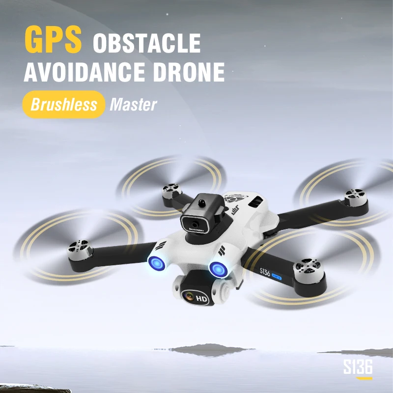 Drone S136 Pro Ultra Rc Drones - Drone Camera Professional review and price